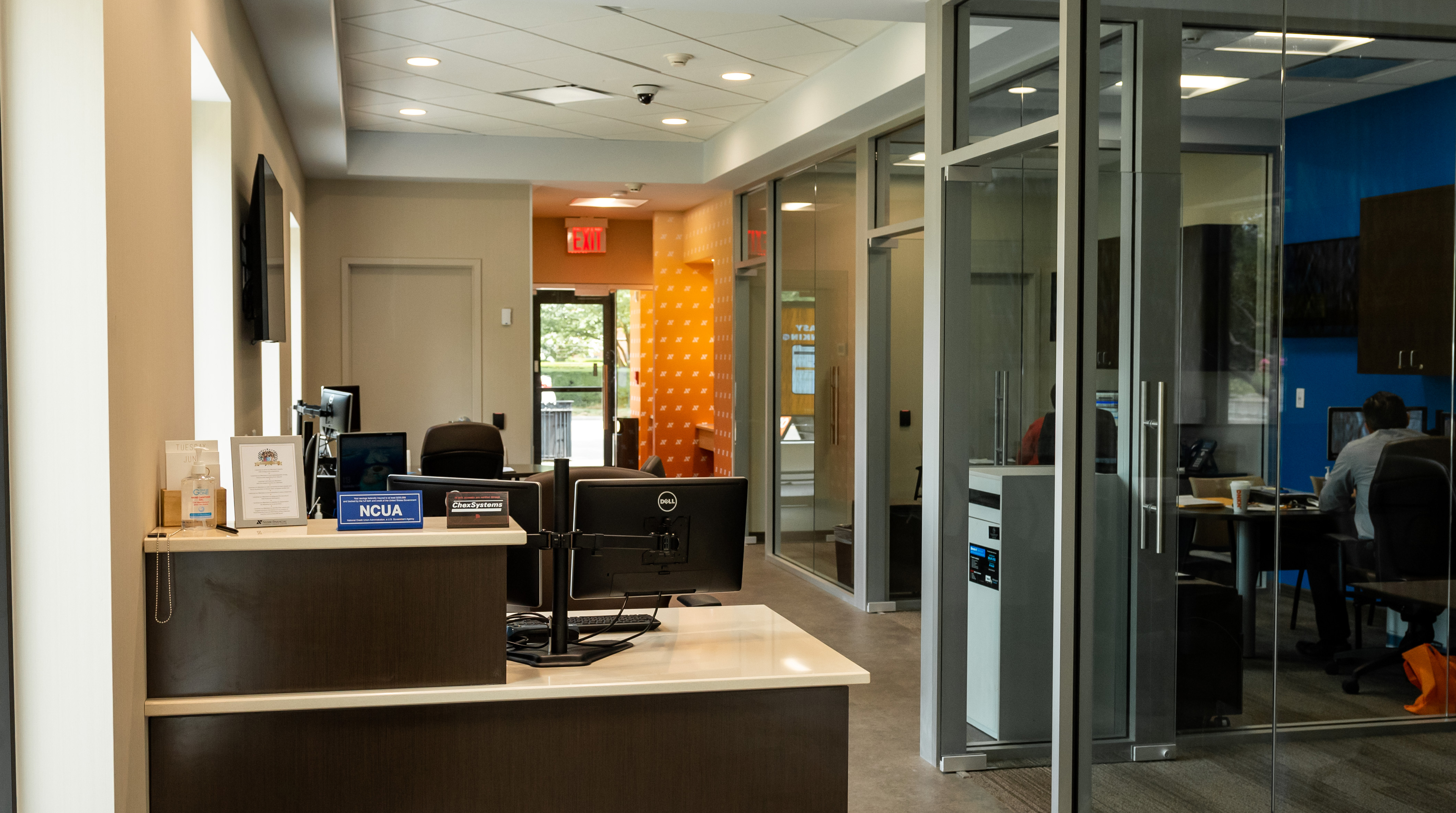 Interior of Garden City branch