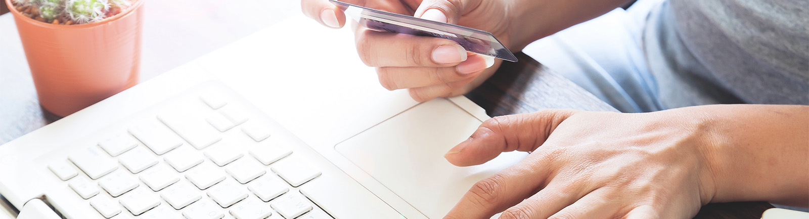 a person working on their laptop